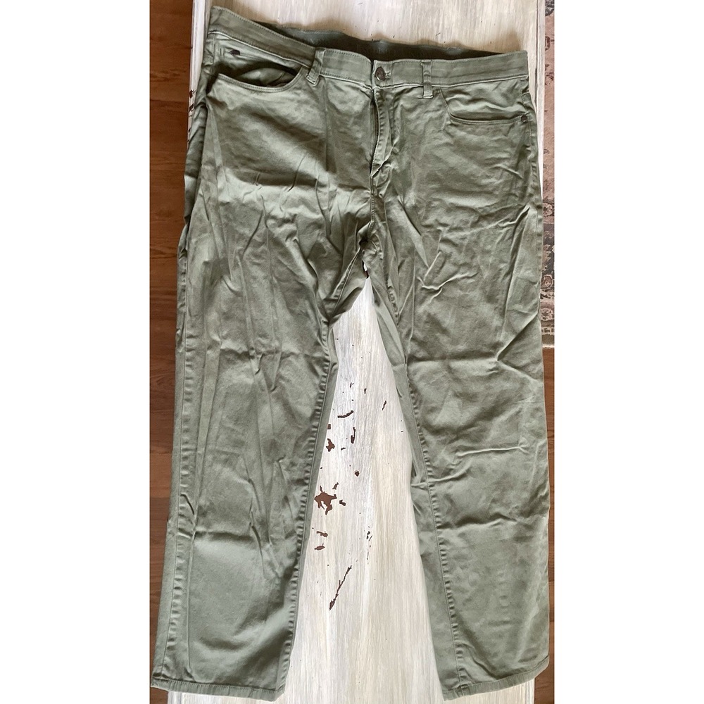 English Laundry Men's Green Straight Leg Pants Size 38x30 EUC